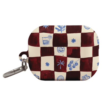 Afternoon Mezze Maroon AirPods Pro Case AirPods Pro Case 2nd Gen by Charlie Taylor - The Dairy
