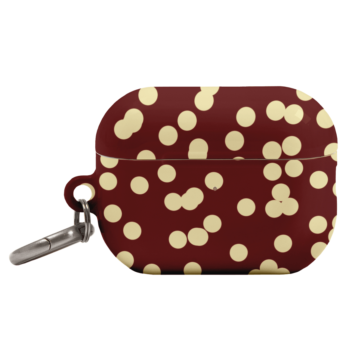 Mini Confetti Burgundy Butter AirPods Pro Case AirPods Pro Case by Veronica Tucker - The Dairy