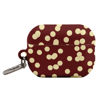 Mini Confetti Burgundy Butter AirPods Pro Case AirPods Pro Case by Veronica Tucker - The Dairy