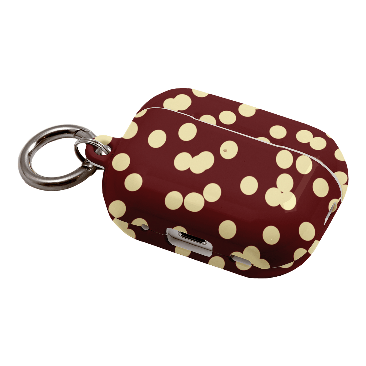 Mini Confetti Burgundy Butter AirPods Pro Case AirPods Pro Case by Veronica Tucker - The Dairy