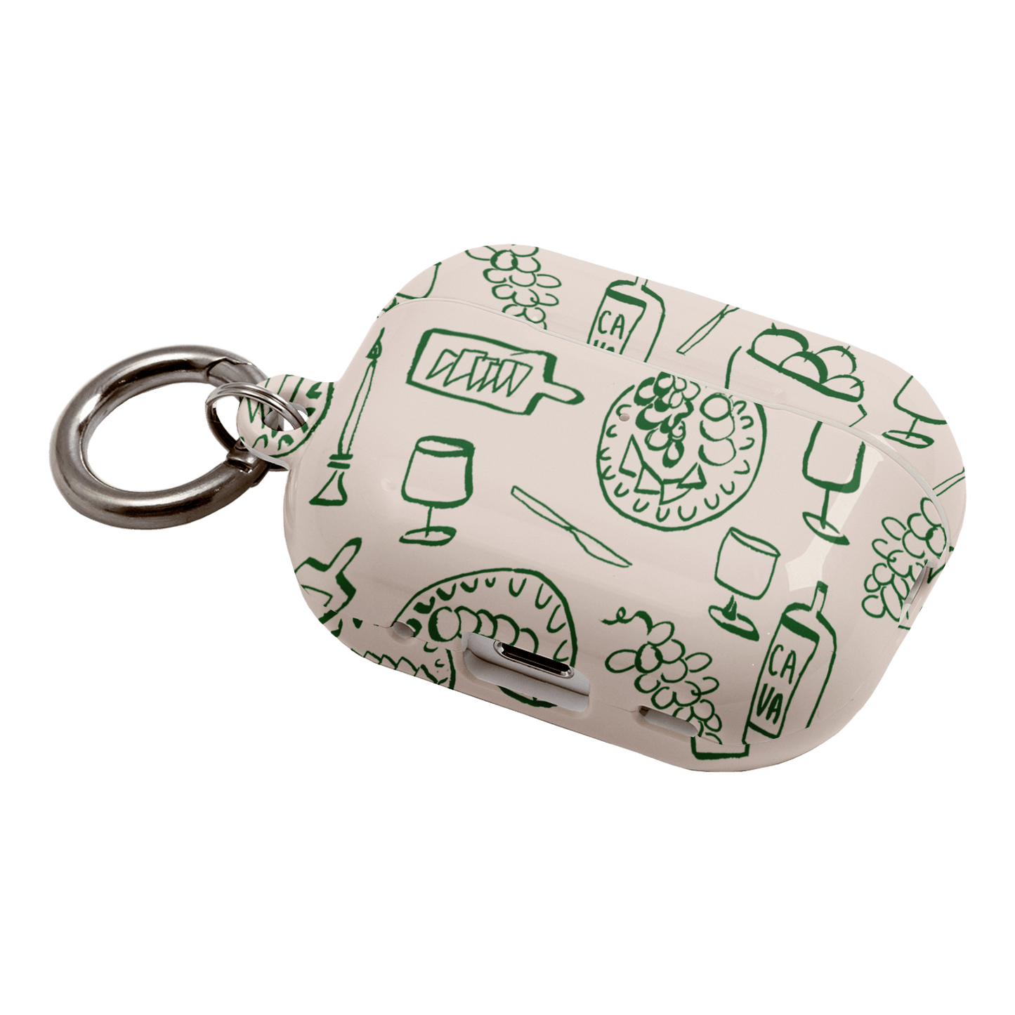 Dinner Parties AirPods Pro Case AirPods Pro Case by Phthalo Ruth - The Dairy