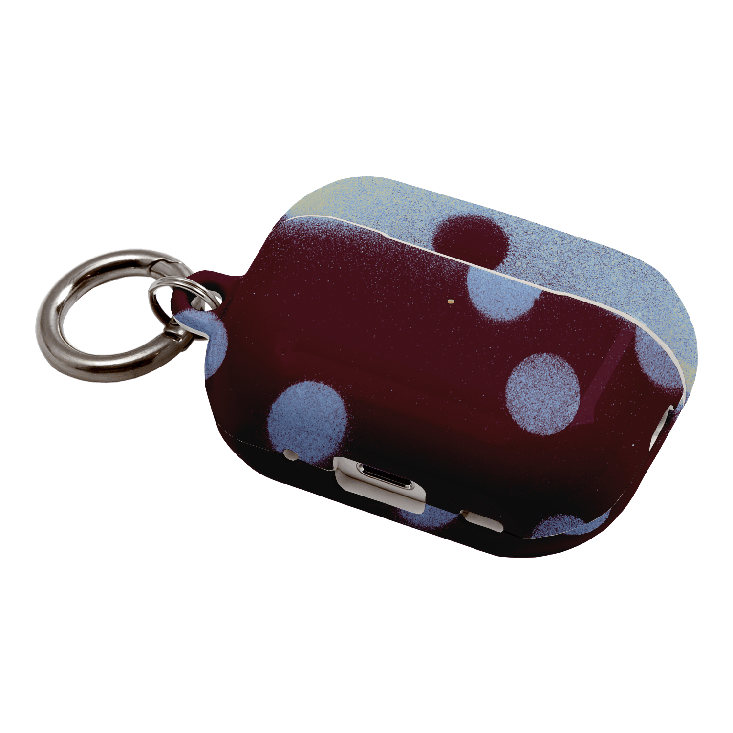Plum Polka Dot AirPods Pro Case AirPods Pro Case by Jasmine Dowling - The Dairy