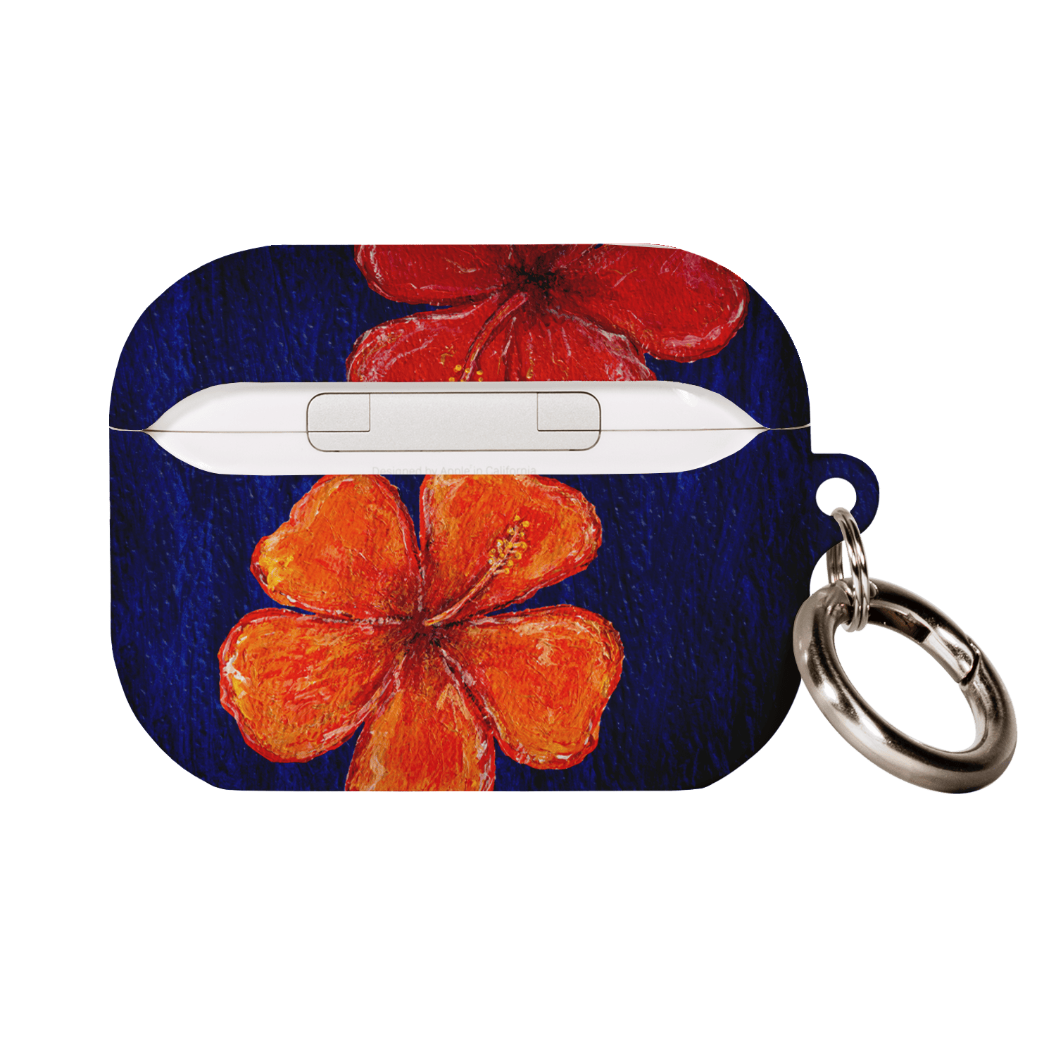 Hibiscus Flower Deep Blue AirPods Pro Case AirPods Pro Case by BG. Studio - The Dairy