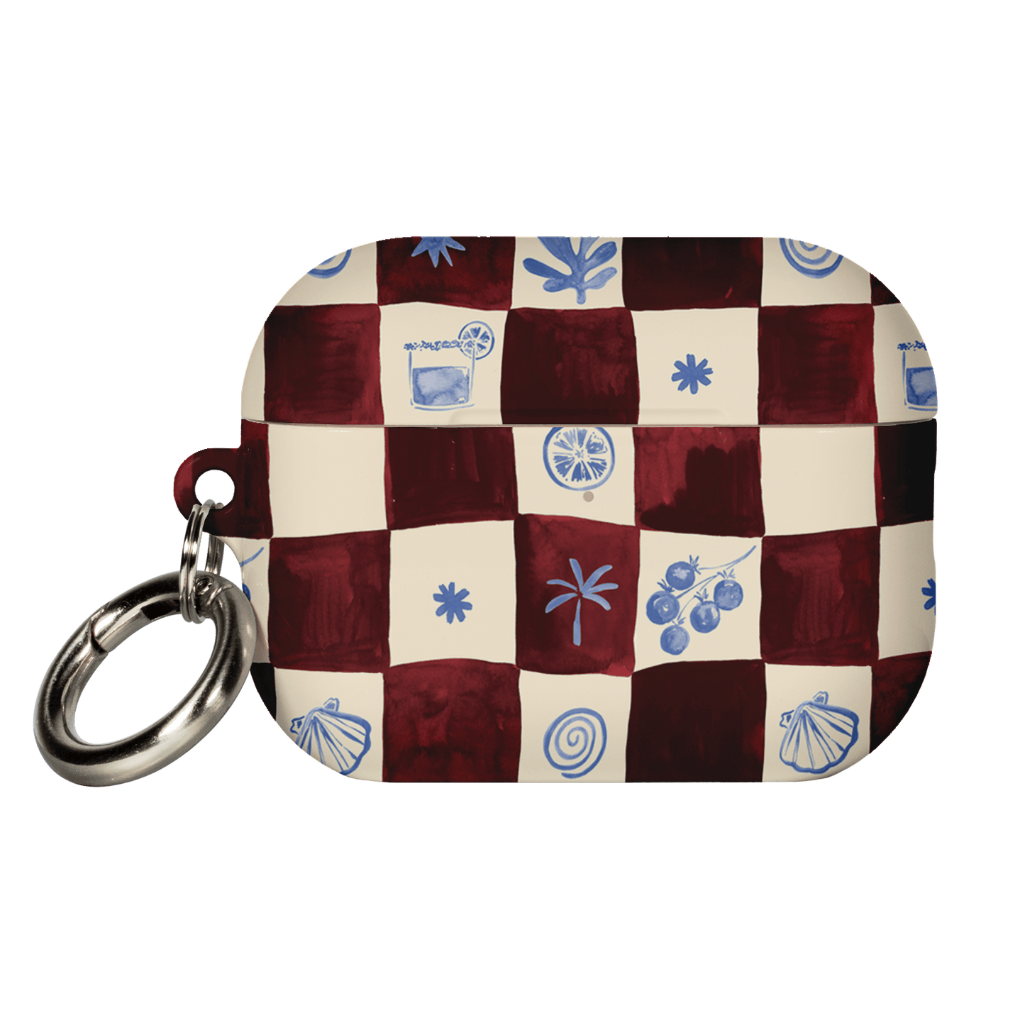 Afternoon Mezze Maroon AirPods Pro Case AirPods Pro Case 3rd Gen by Charlie Taylor - The Dairy