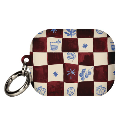 Afternoon Mezze Maroon AirPods Pro Case AirPods Pro Case 3rd Gen by Charlie Taylor - The Dairy