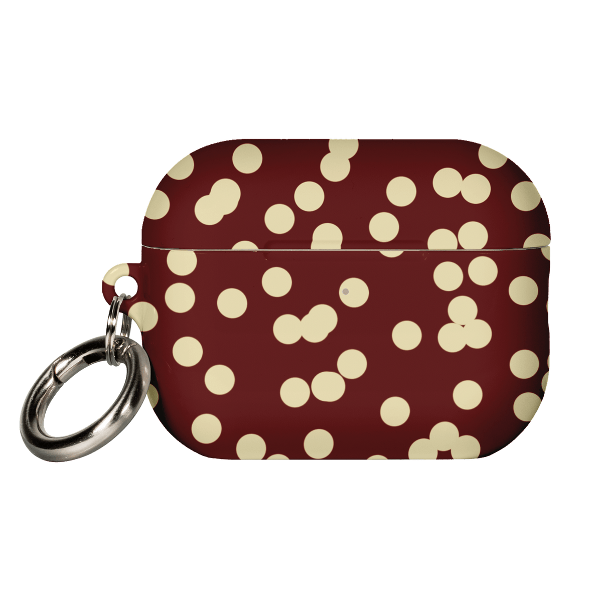 Mini Confetti Burgundy Butter AirPods Pro Case AirPods Pro Case by Veronica Tucker - The Dairy