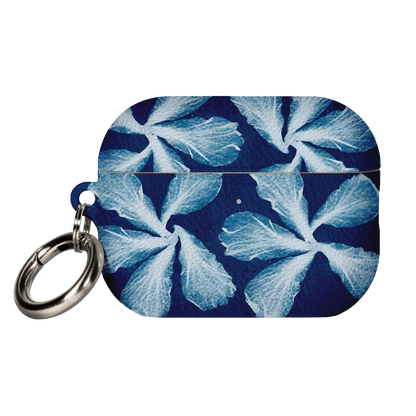Hibiscus Cyanotype AirPods Pro Case AirPods Pro Case 3rd Gen by Sally Hungerford - The Dairy