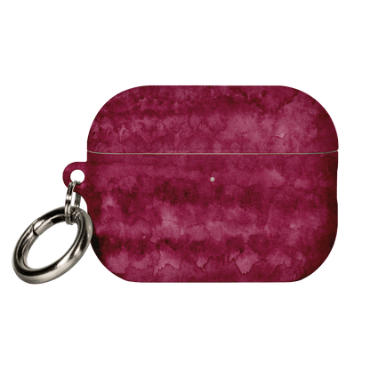 Watercolour Stripes Burgundy AirPods Pro Case AirPods Pro Case 3rd Gen by The Dairy - The Dairy