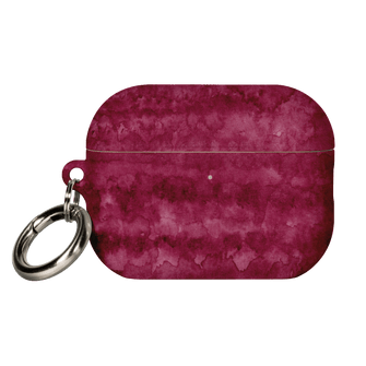 Watercolour Stripes Burgundy AirPods Pro Case AirPods Pro Case 3rd Gen by The Dairy - The Dairy