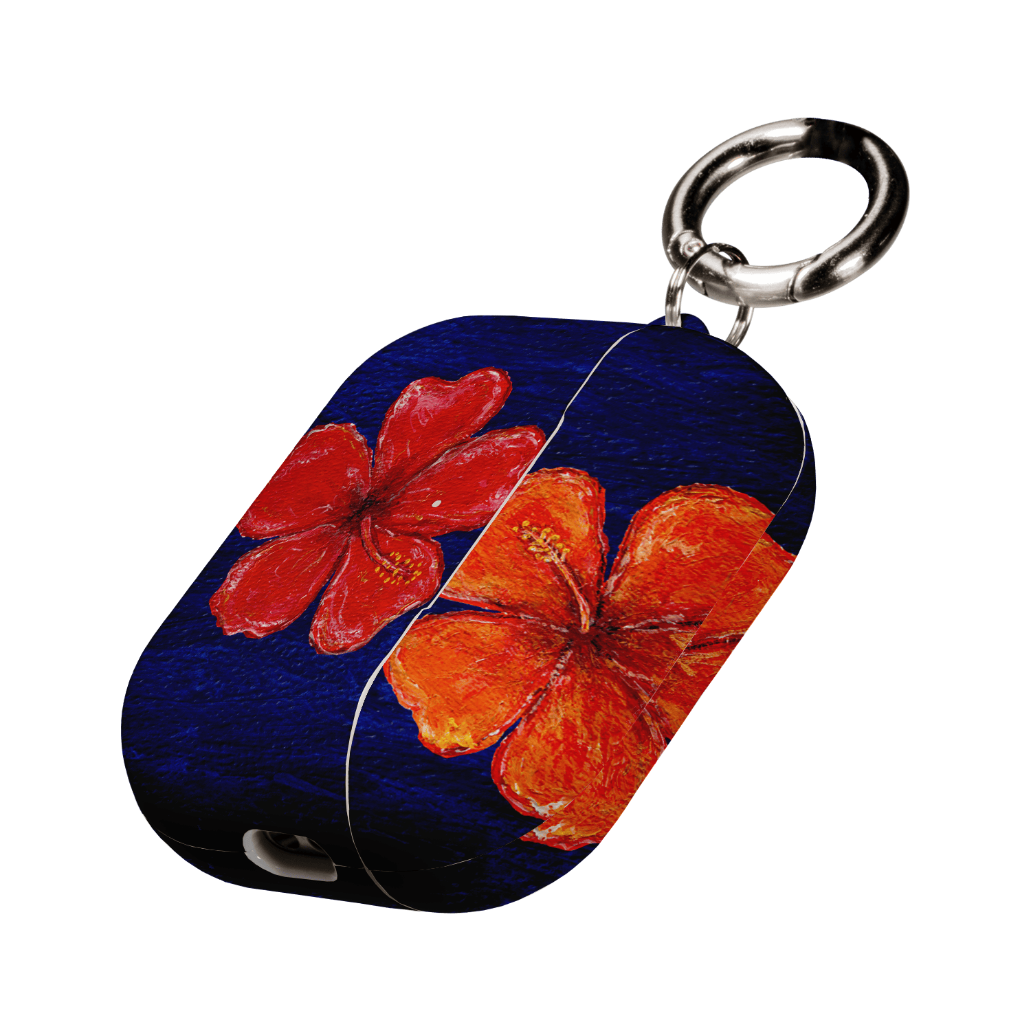 Hibiscus Flower Deep Blue AirPods Pro Case AirPods Pro Case by BG. Studio - The Dairy