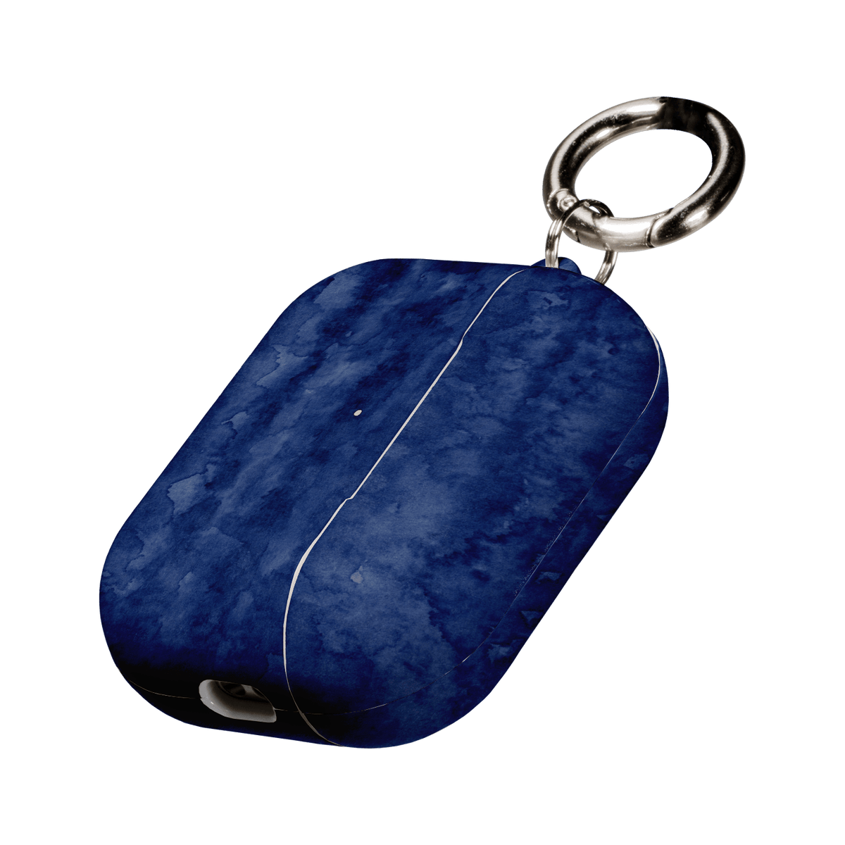Watercolour Stripes Navy AirPods Pro Case AirPods Pro Case by The Dairy - The Dairy
