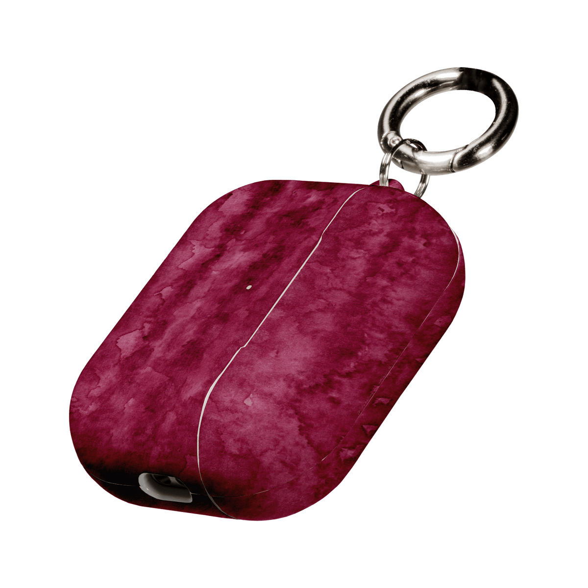 Watercolour Stripes Burgundy AirPods Pro Case AirPods Pro Case by The Dairy - The Dairy