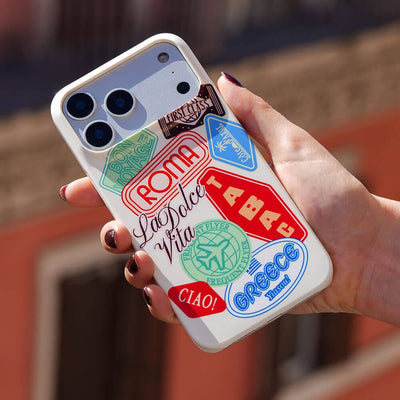 Well Travelled Printed Phone Cases iPhone 17 / Armoured by The Dairy - The Dairy