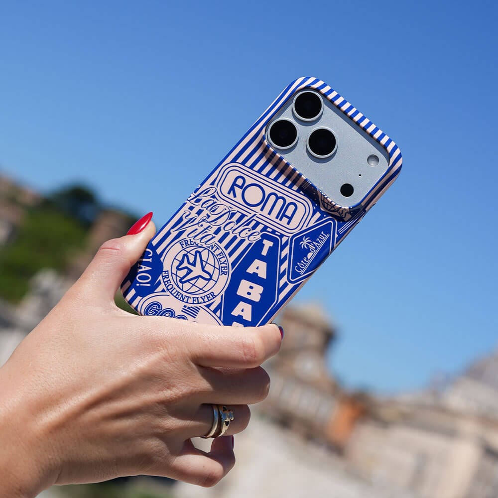 Frequent Flyer Printed Phone Cases by The Dairy - The Dairy