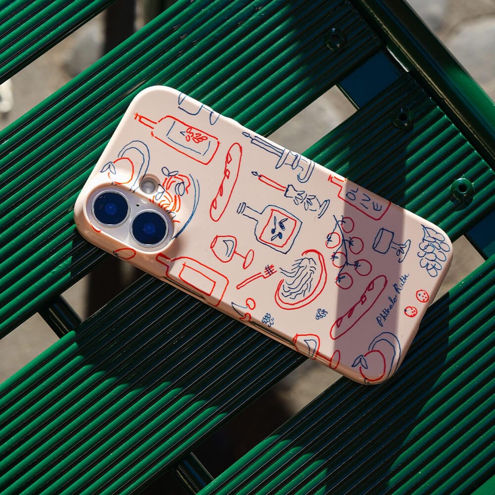 Italian Fare Printed Phone Cases by Phthalo Ruth - The Dairy