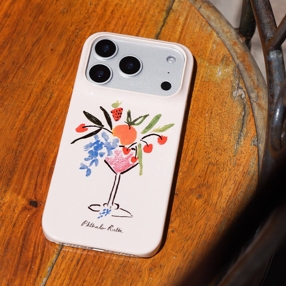 Abundance Martini Printed Phone Cases by Phthalo Ruth - The Dairy