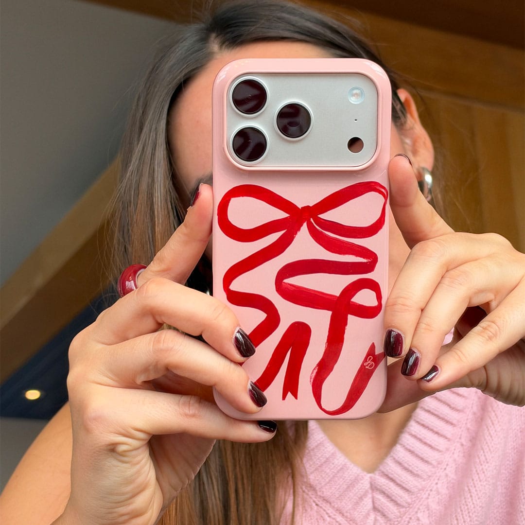 Valentine Ribbon Printed Phone Cases by Jasmine Dowling - The Dairy