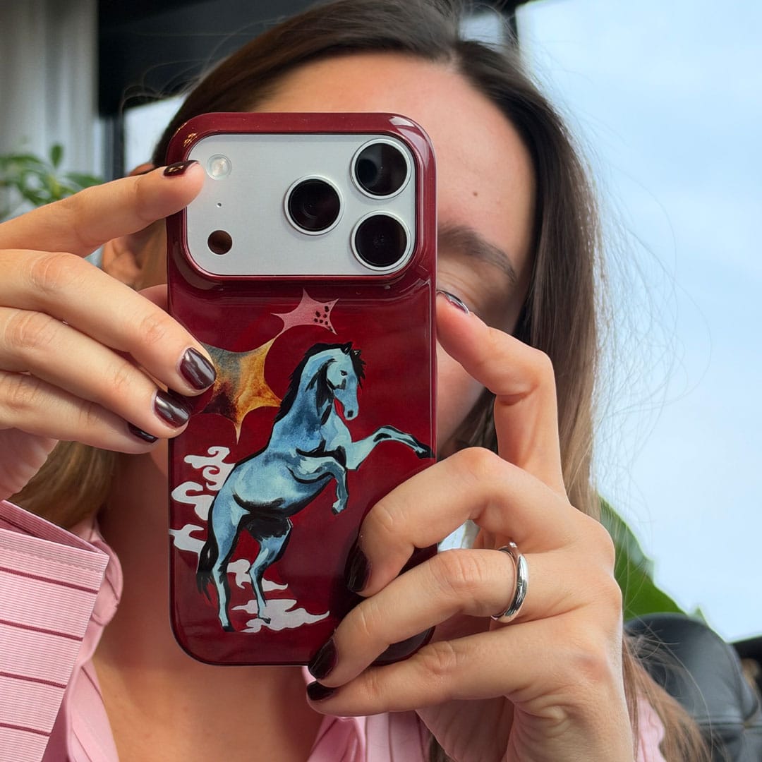 Year Of The Horse Printed Phone Cases by Lisa Hu - The Dairy