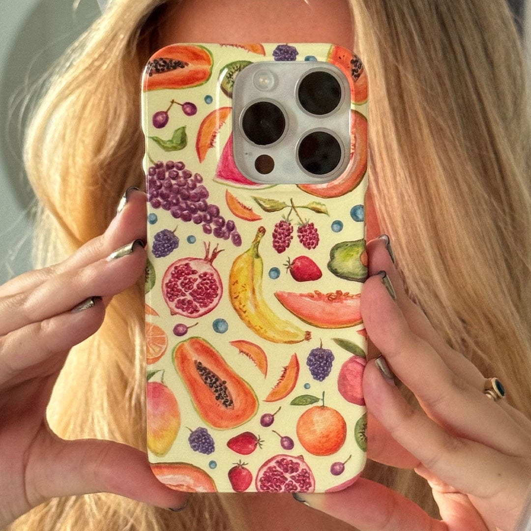 Tutti Fruitti Printed Phone Cases by BG. Studio - The Dairy