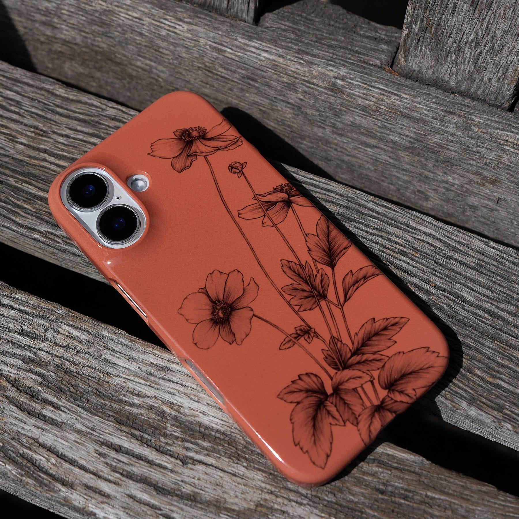 Windflowers Study Printed Phone Cases by Typoflora - The Dairy