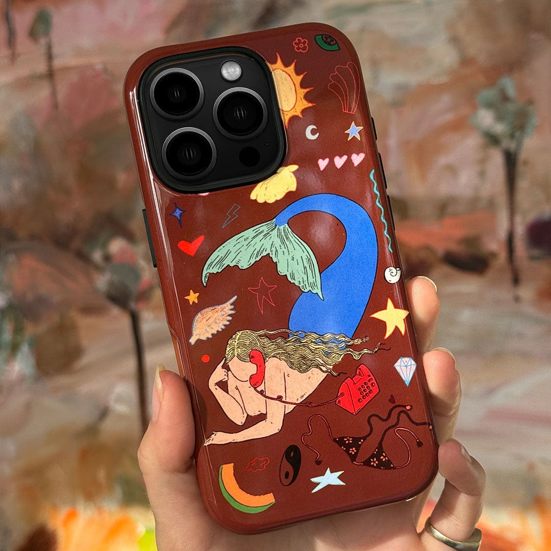 Mermaid Salad Chocolate Printed Phone Cases by Easty Beasty - The Dairy
