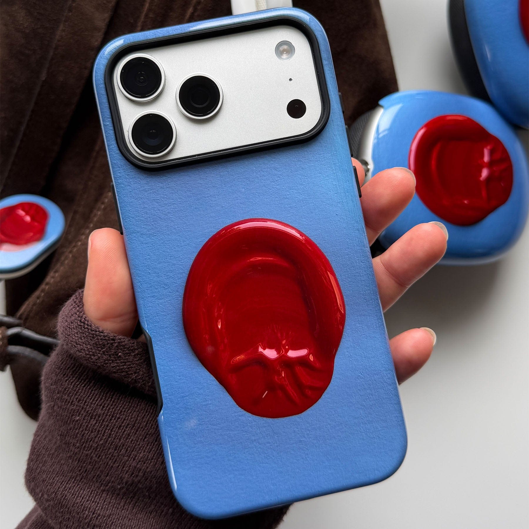 Swatch Plum & Ash Printed Phone Cases by Nardurna - The Dairy