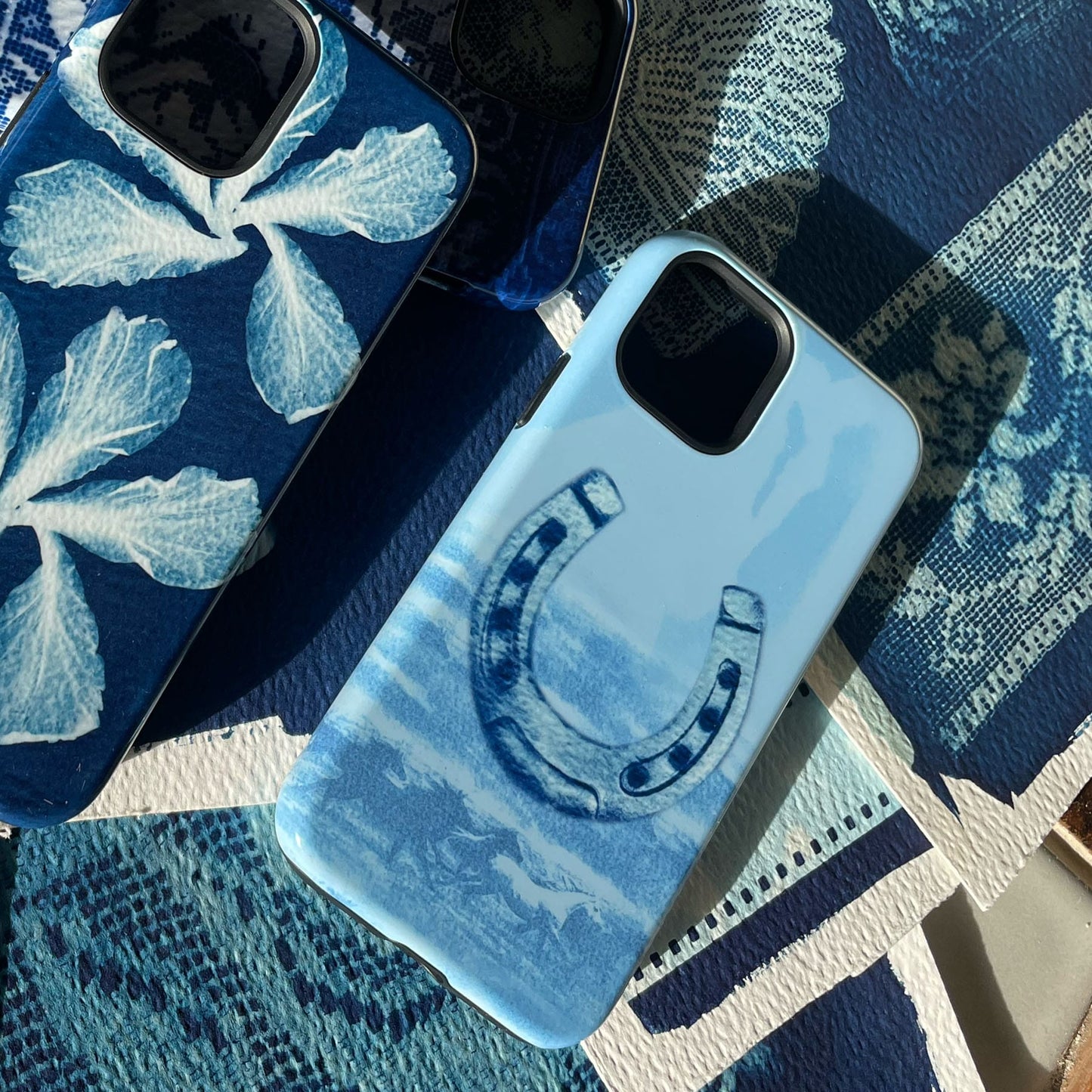 Horse Shoe Printed Phone Cases by Sally Hungerford - The Dairy