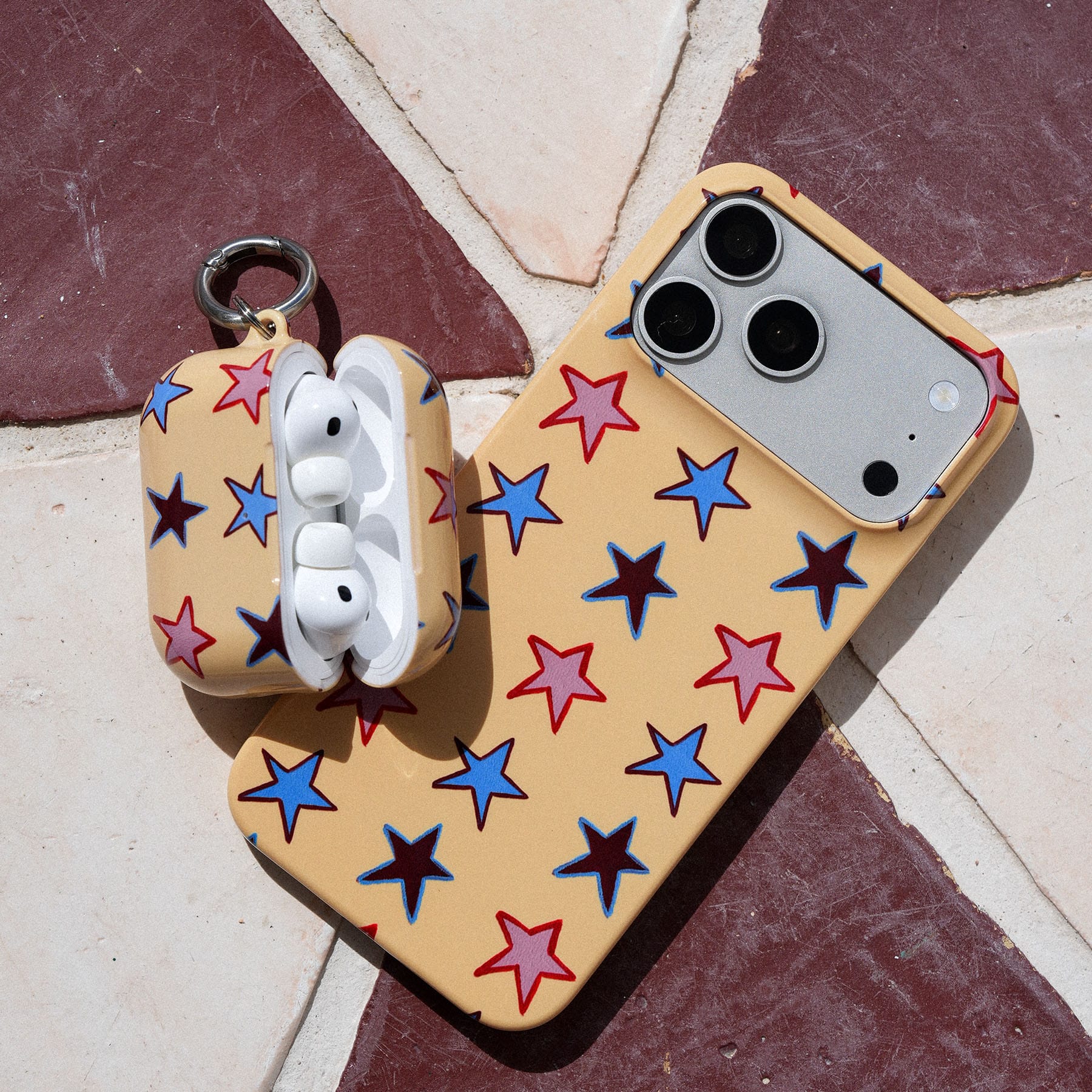 Lucky Stars Butter AirPods Case AirPods Case by BG. Studio - The Dairy