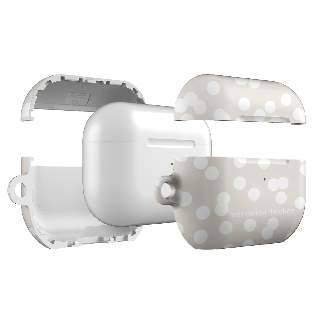 Mini Confetti White AirPods Pro Case AirPods Pro Case by Veronica Tucker - The Dairy