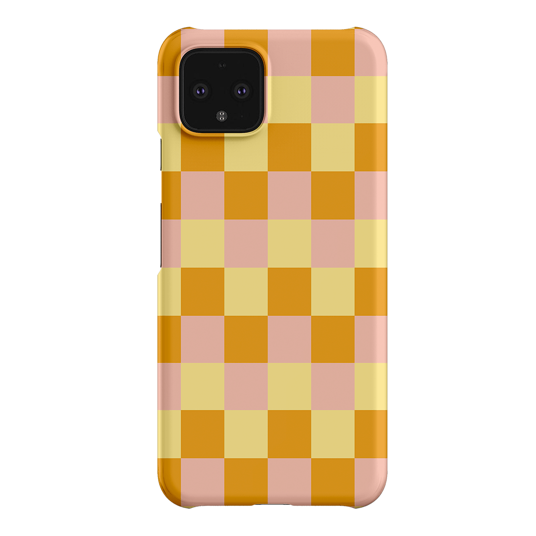 Checks in Fall Matte Case Matte Phone Cases Google Pixel 4 / Snap by The Dairy - The Dairy