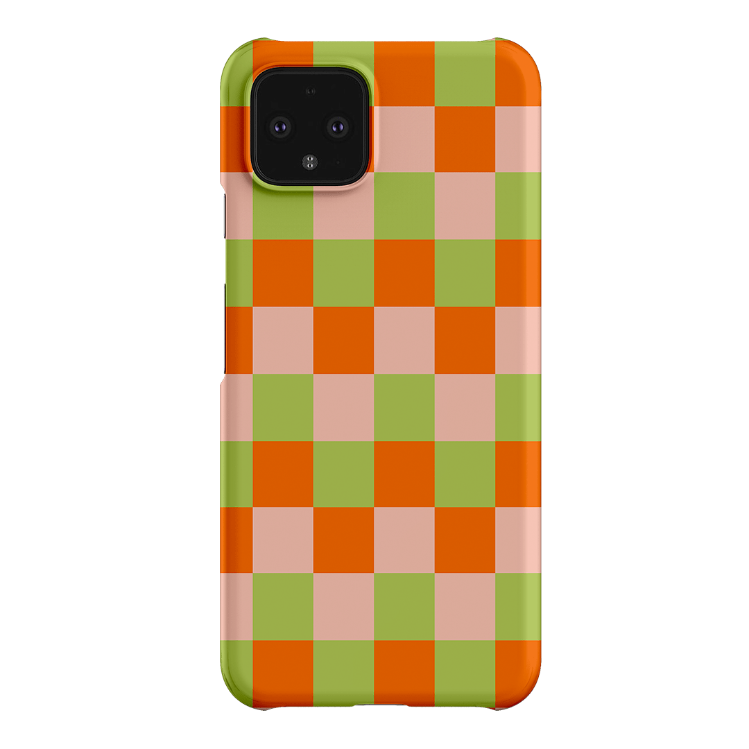 Checks in Summer Matte Case Matte Phone Cases Google Pixel 4 / Snap by The Dairy - The Dairy