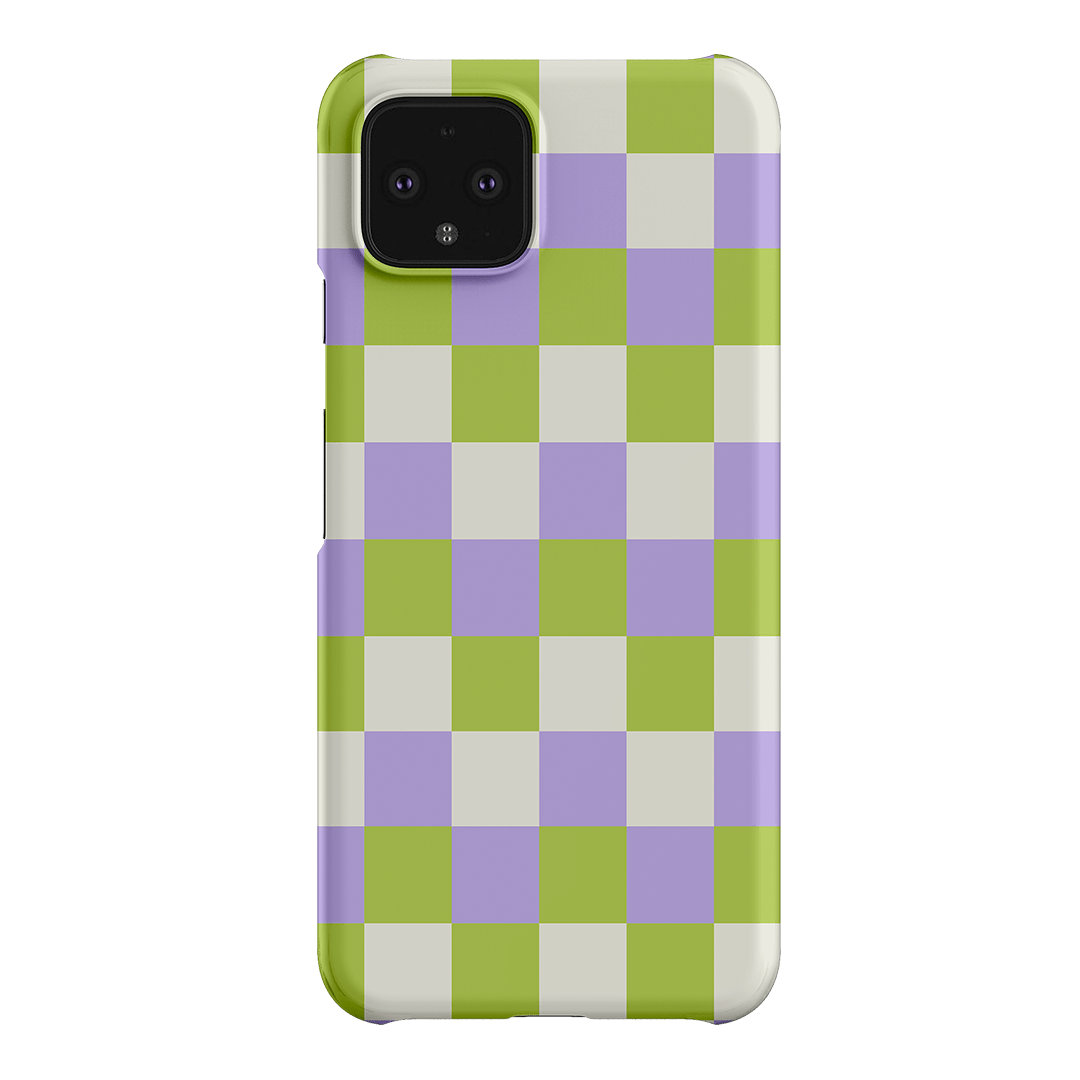 Checks in Winter Matte Case Matte Phone Cases Google Pixel 4 / Snap by The Dairy - The Dairy