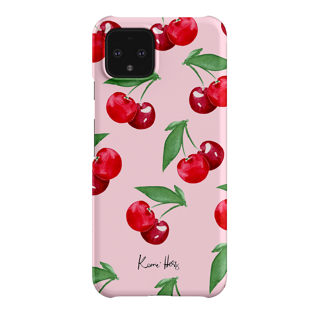 Cherry Rose Printed Phone Cases Google Pixel 4 / Snap by Kerrie Hess - The Dairy