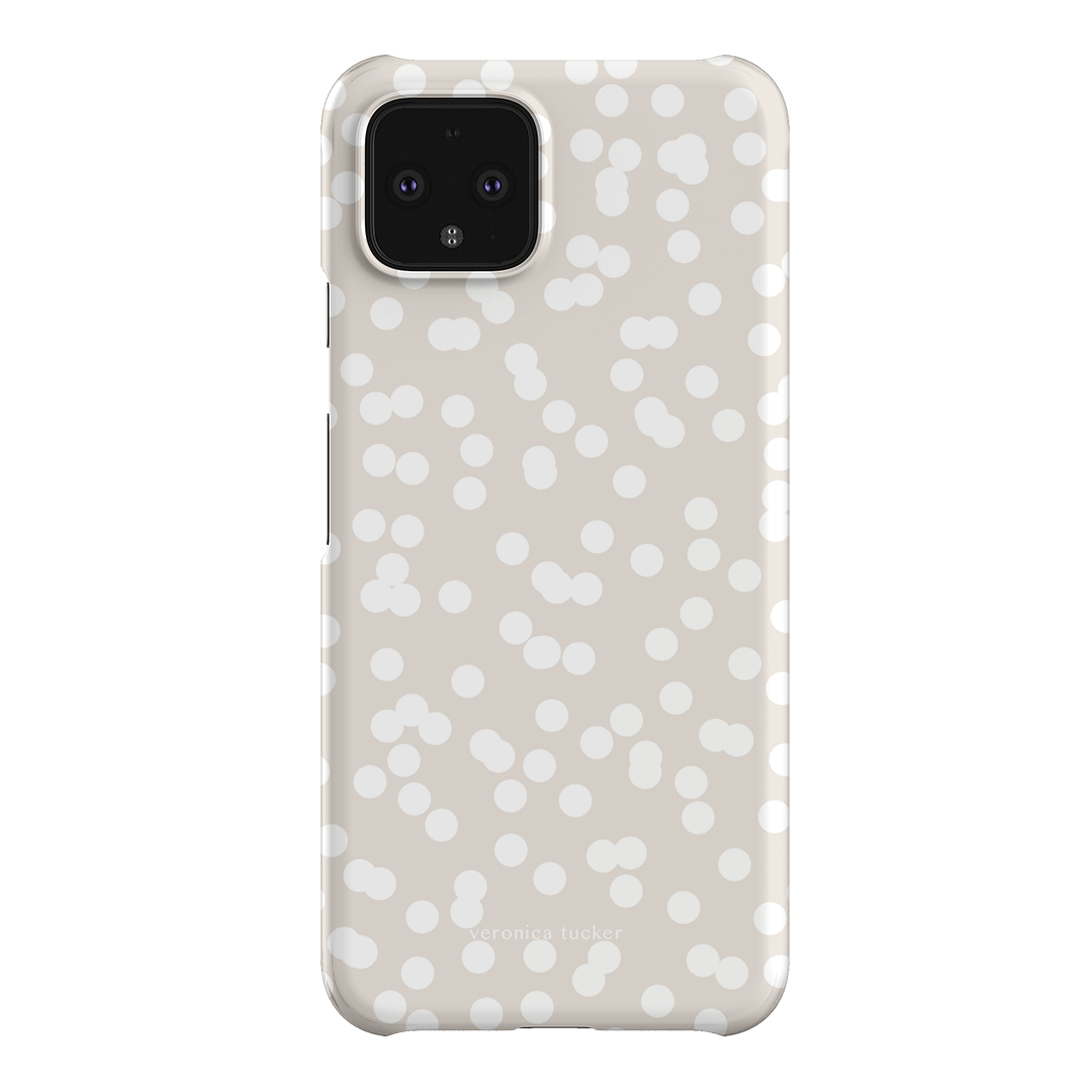Mini Confetti White Printed Phone Cases Google Pixel 4 / Snap by Veronica Tucker - The Dairy