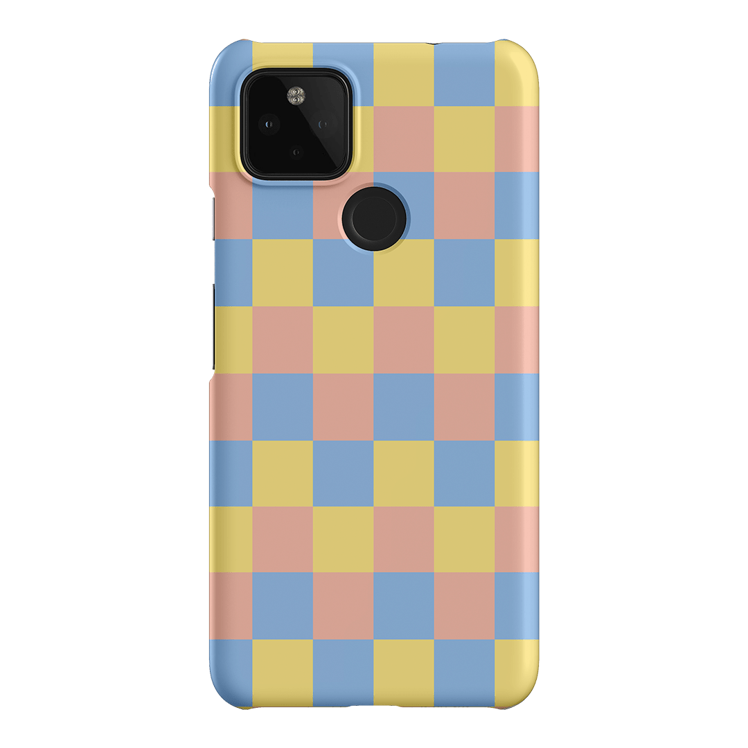 Checks in Spring Matte Case Matte Phone Cases Google Pixel 4A 5G / Snap by The Dairy - The Dairy