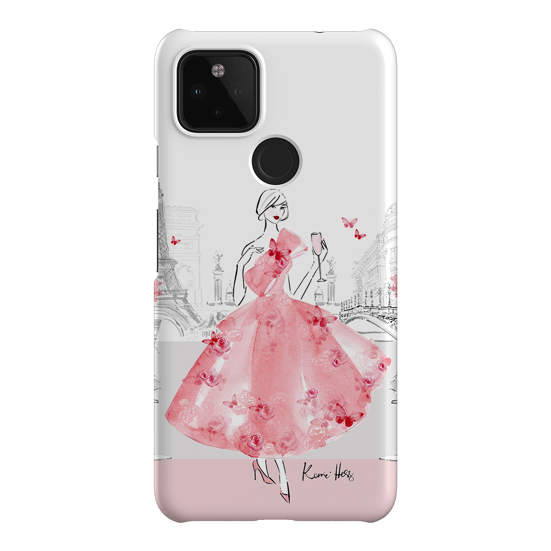 Rose Paris Printed Phone Cases Google Pixel 4A 5G / Snap by Kerrie Hess - The Dairy