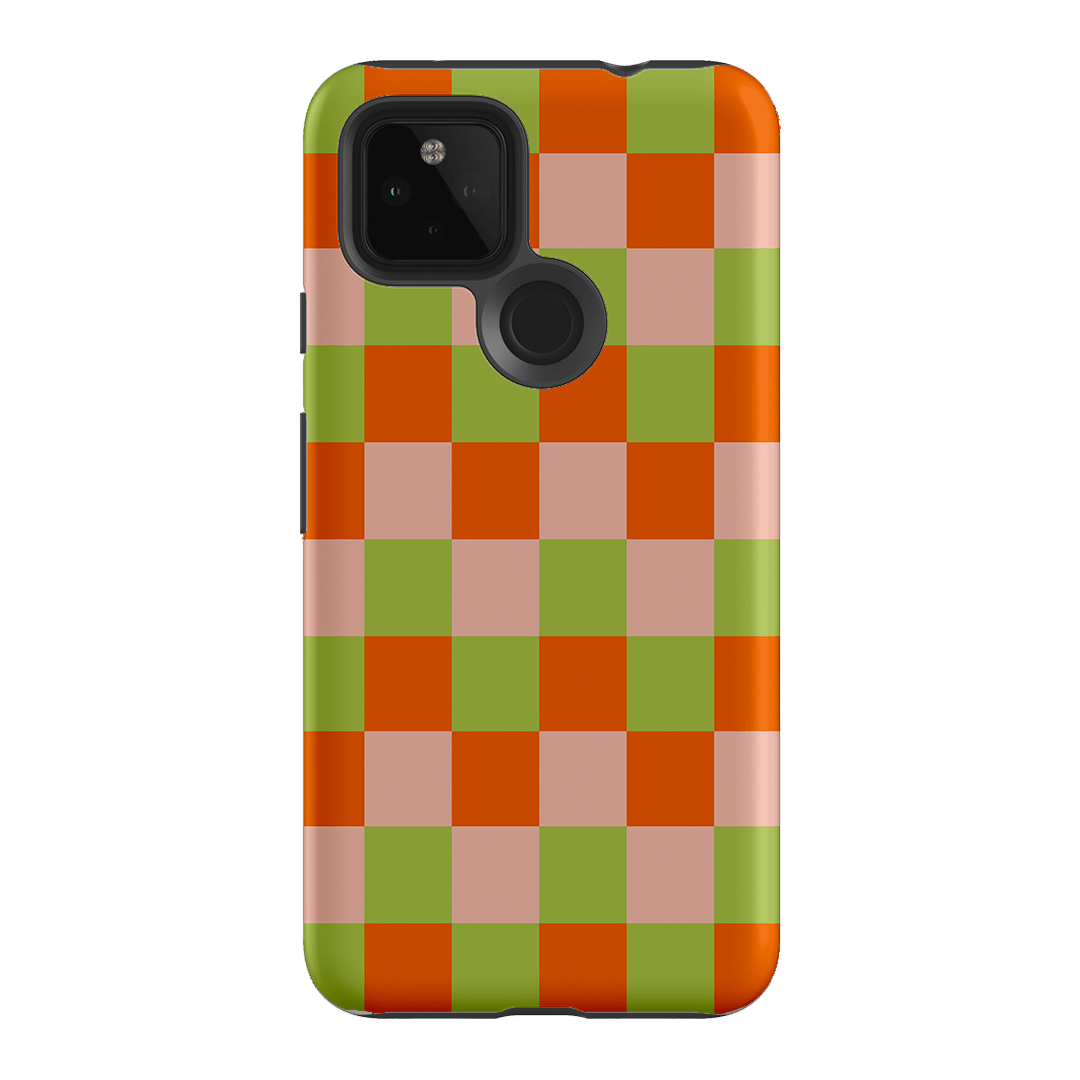 Checks in Summer Matte Case Matte Phone Cases Google Pixel 4A 5G / Armoured by The Dairy - The Dairy