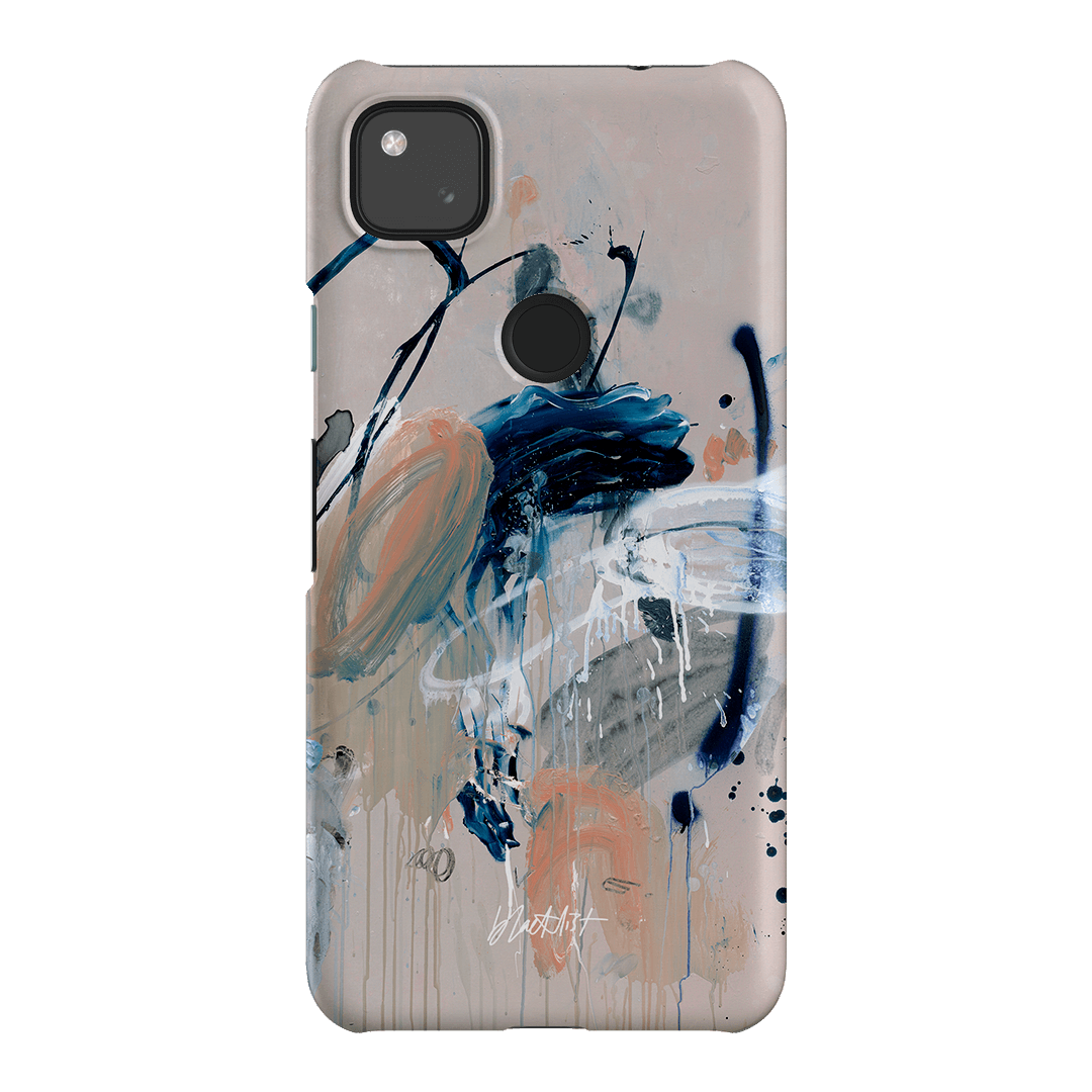 These Sunset Waves Printed Phone Cases Google Pixel 4A 4G / Snap by Blacklist Studio - The Dairy