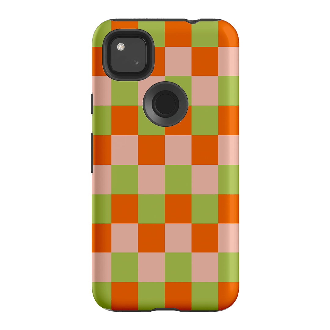 Checks in Summer Matte Case Matte Phone Cases Google Pixel 4A 4G / Armoured by The Dairy - The Dairy