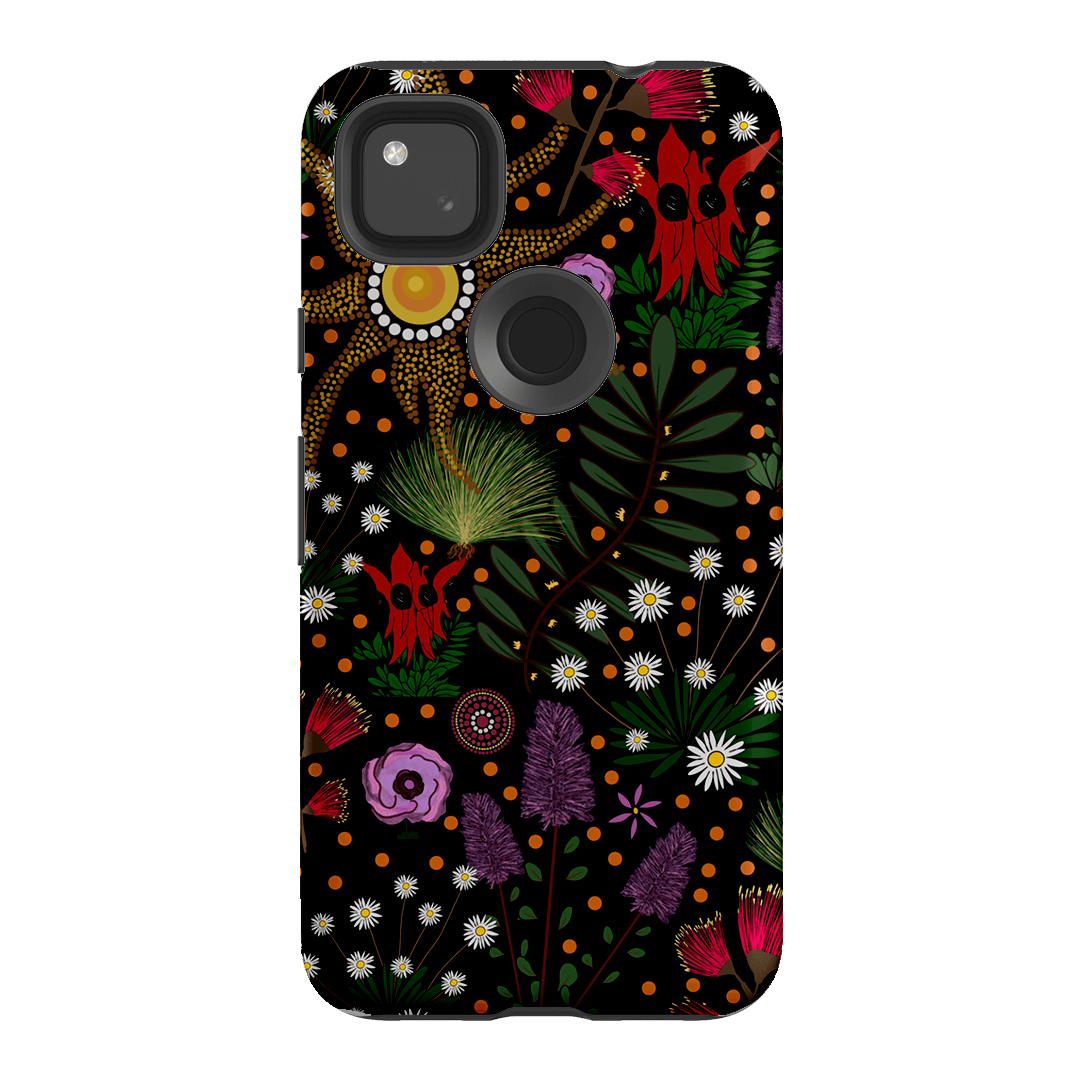 Wild Plants of Mparntwe Printed Phone Cases Google Pixel 4A 4G / Armoured by Mardijbalina - The Dairy