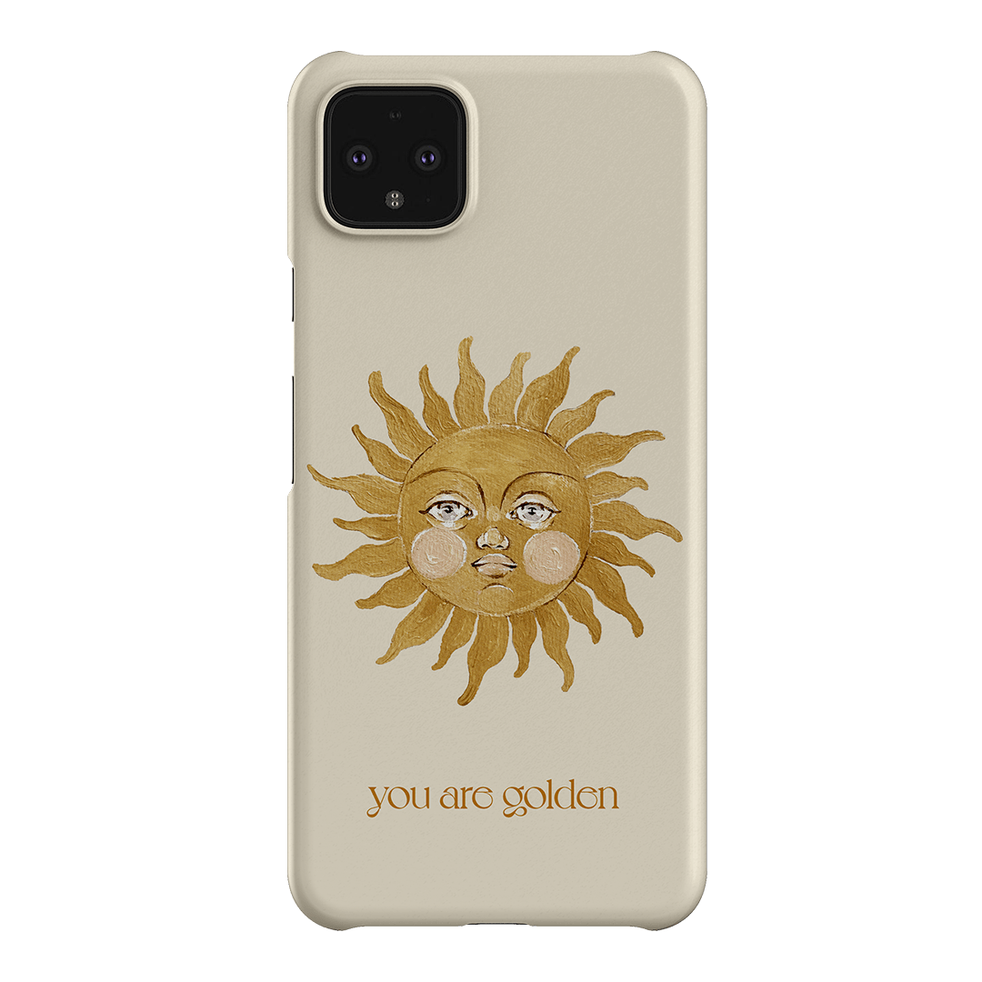 You Are Golden Printed Phone Cases Google Pixel 4XL / Snap by Brigitte May - The Dairy