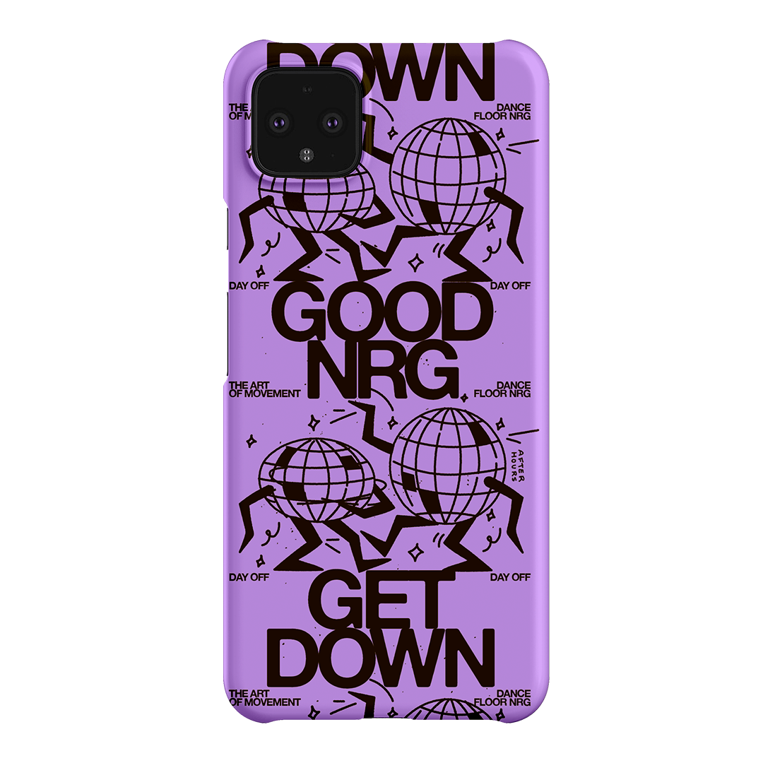 Good Energy in Purple Printed Phone Cases Google Pixel 4XL / Snap by After Hours - The Dairy