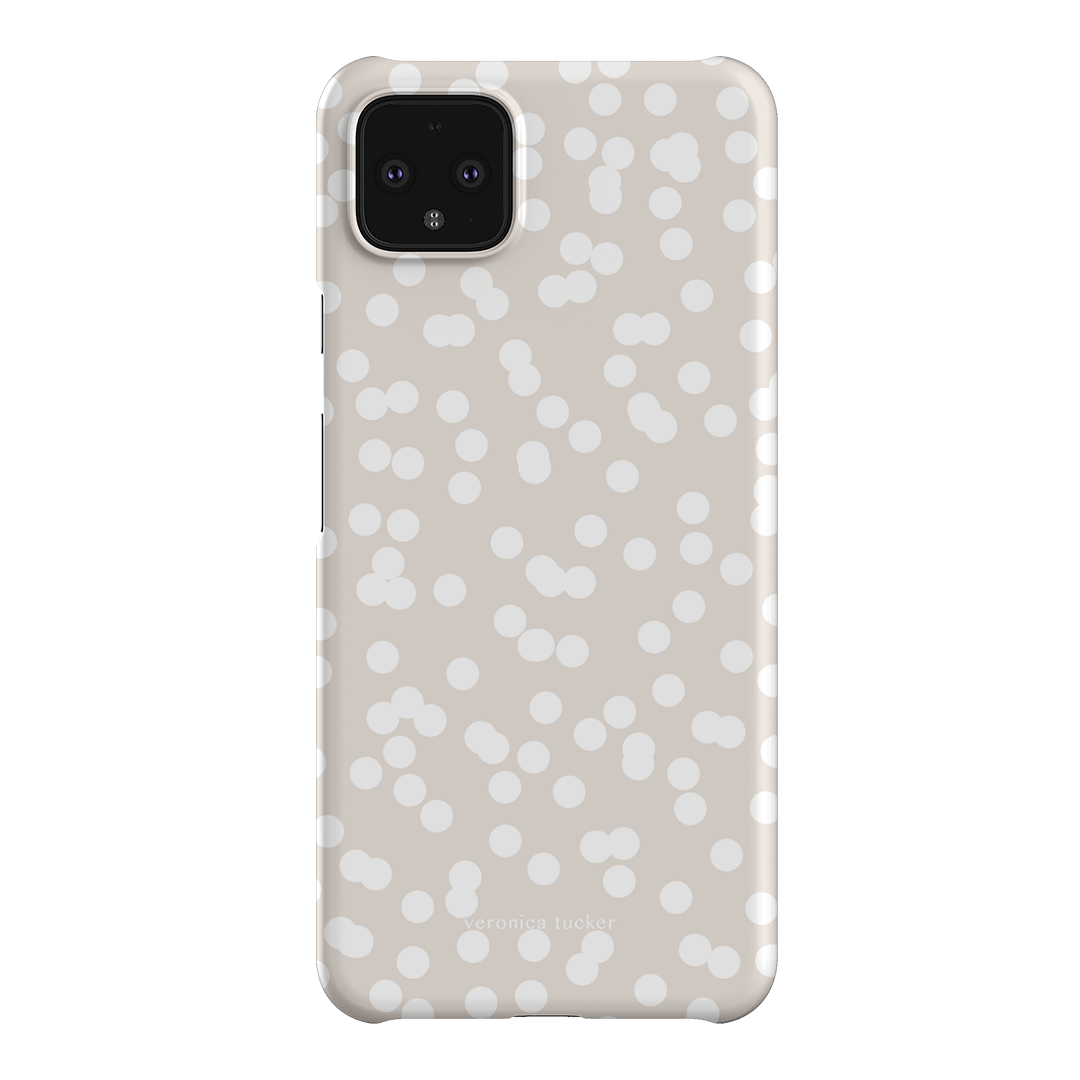 Mini Confetti White Printed Phone Cases Google Pixel 4XL / Snap by Veronica Tucker - The Dairy