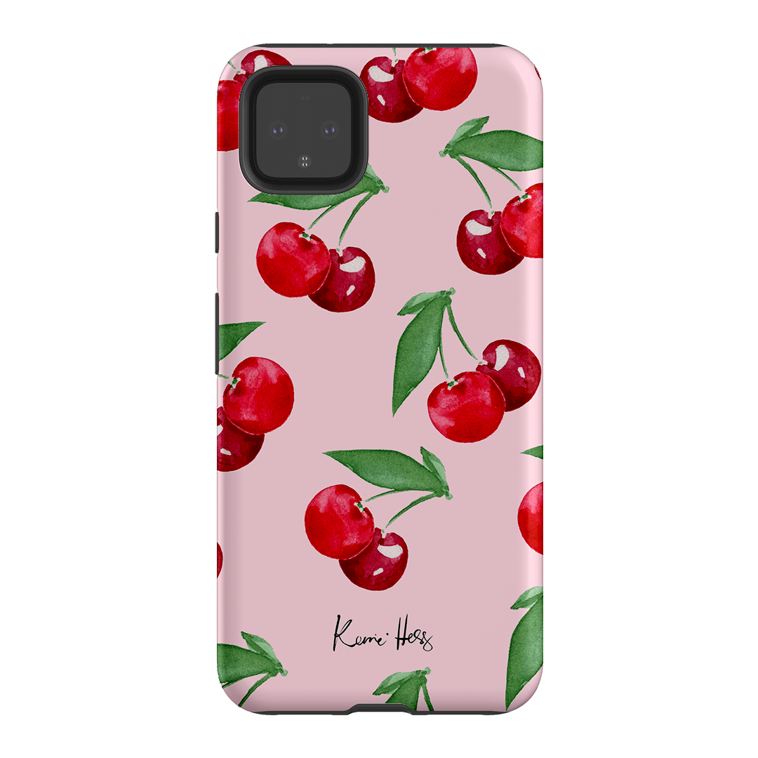 Cherry Rose Printed Phone Cases Google Pixel 4XL / Armoured by Kerrie Hess - The Dairy