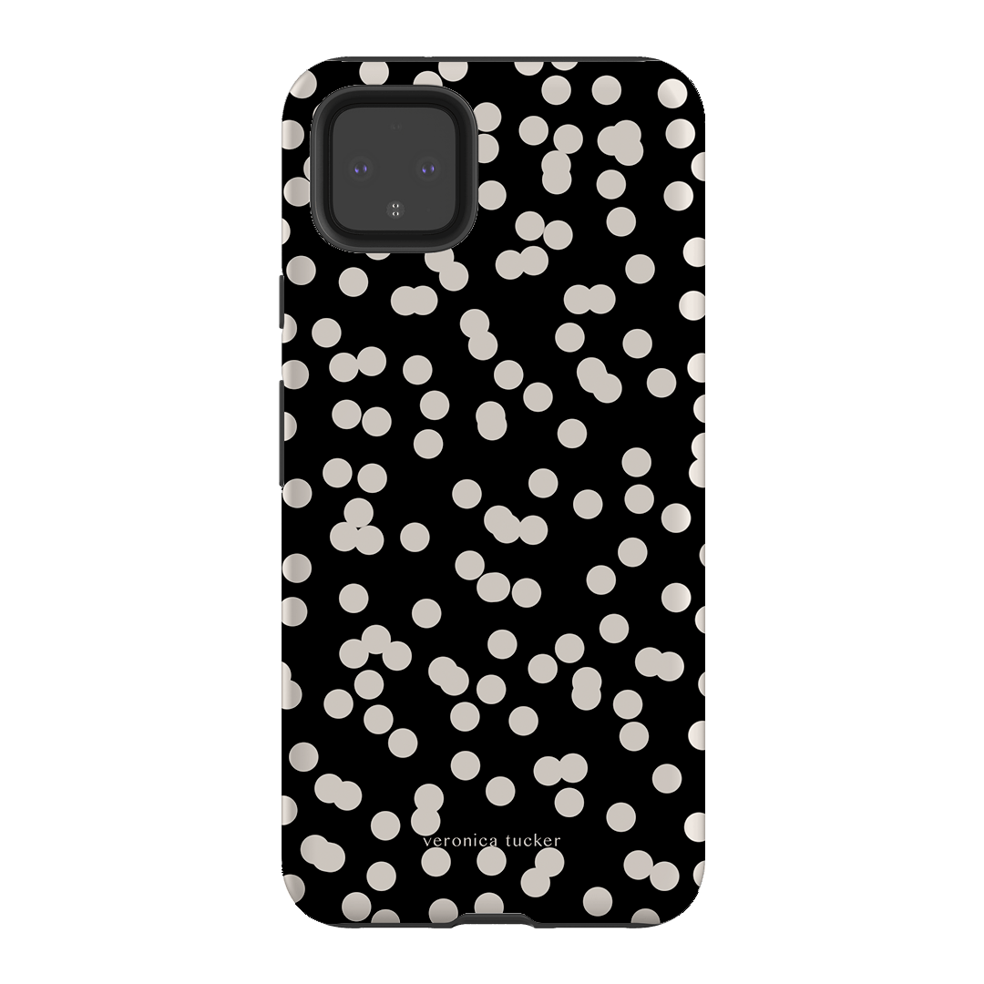 Mini Confetti Noir Printed Phone Cases Google Pixel 4XL / Armoured by Veronica Tucker - The Dairy