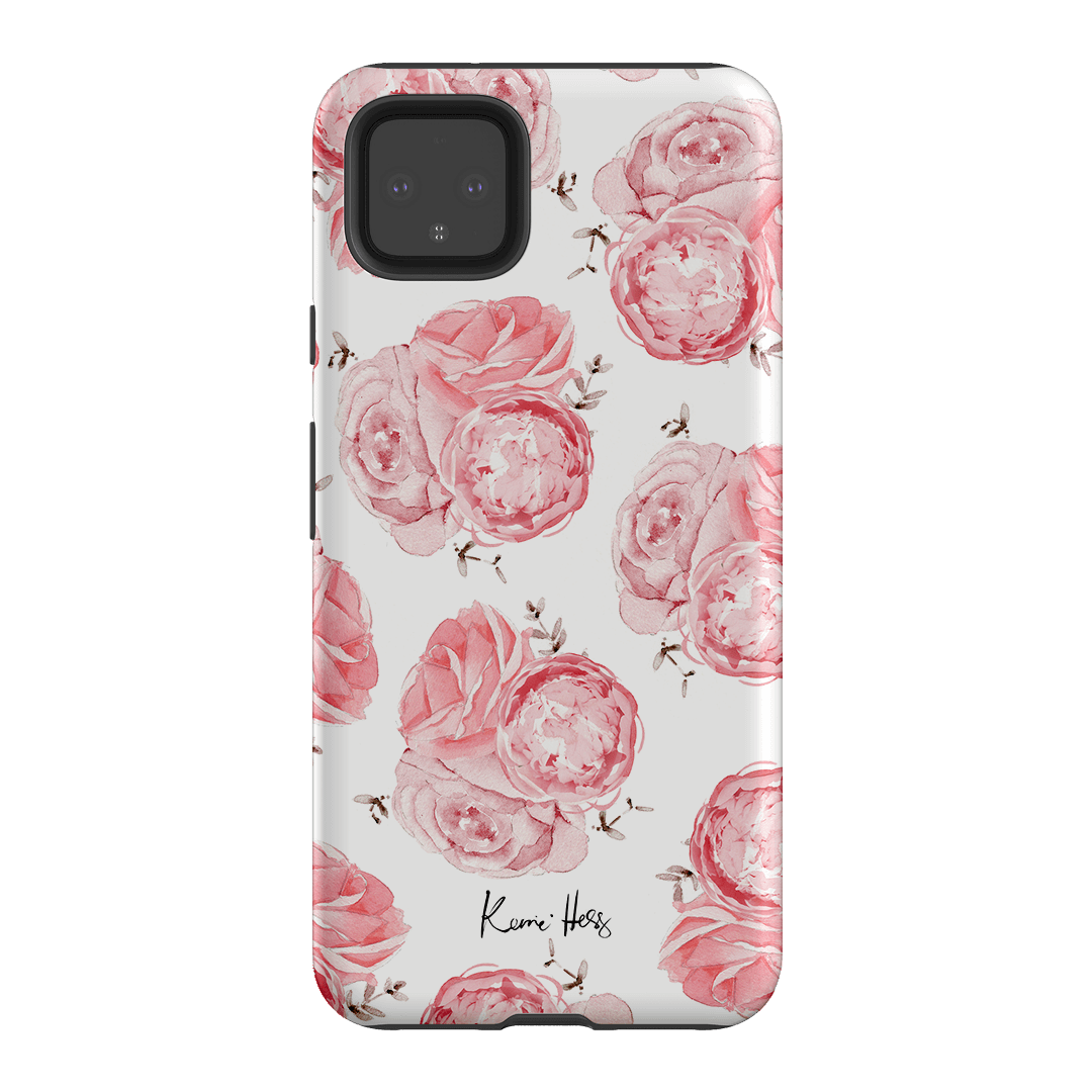 Peony Rose Printed Phone Cases Google Pixel 4XL / Armoured by Kerrie Hess - The Dairy