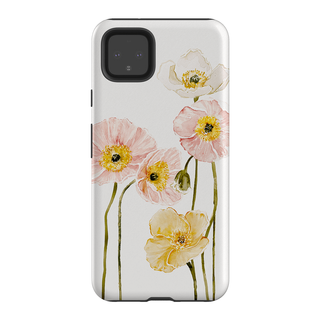 Poppies Printed Phone Cases Google Pixel 4XL / Armoured by Brigitte May - The Dairy