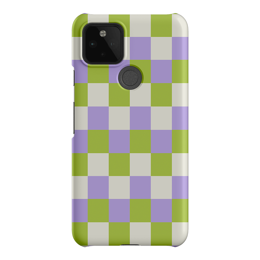 Checks in Winter Matte Case Matte Phone Cases Google Pixel 5 / Snap by The Dairy - The Dairy