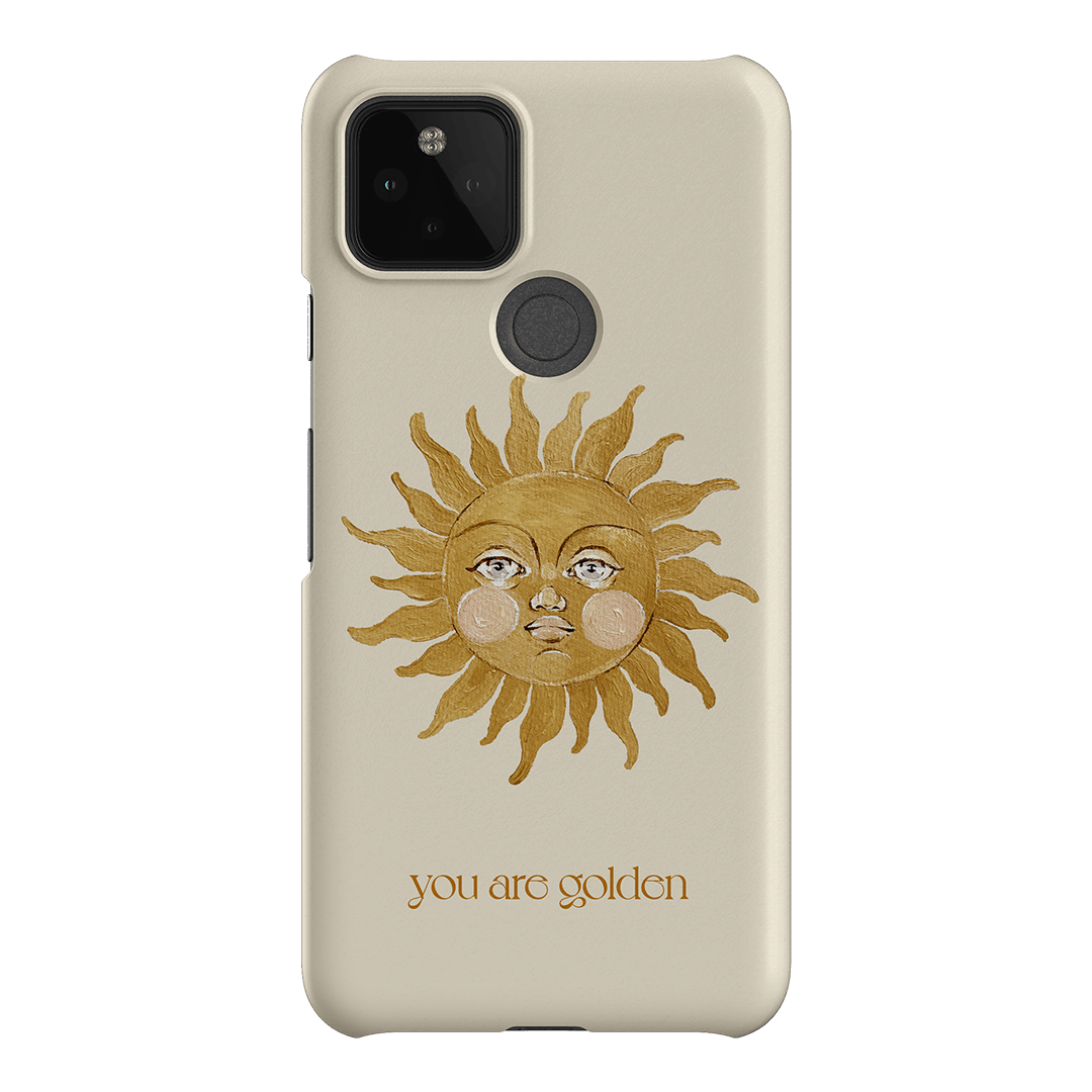 You Are Golden Printed Phone Cases Google Pixel 5 / Snap by Brigitte May - The Dairy