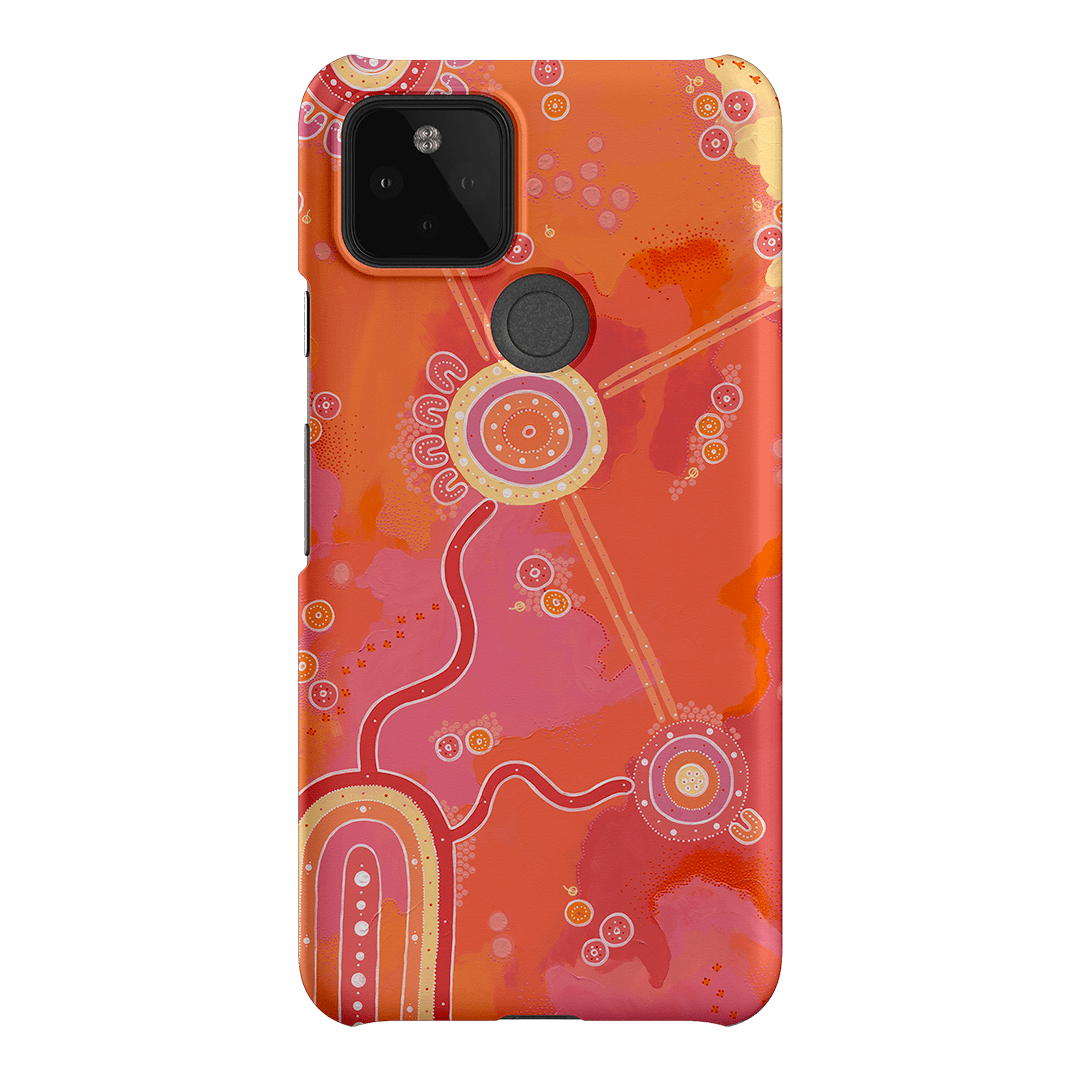 Across The Land Printed Phone Cases Google Pixel 5 / Snap by Nardurna - The Dairy
